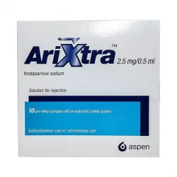 Арикстра (Фондапаринукс) р-р д/в/в и п/к введения 2.5мг/0.5мл шприцы 10шт фото